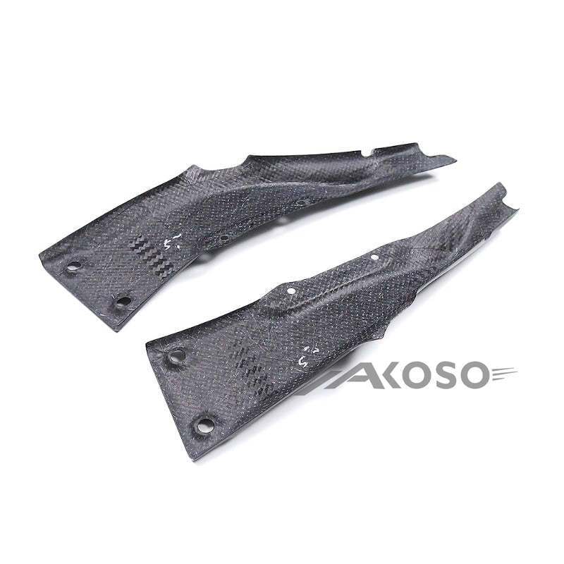 AKOSO 2016-2020 Kawasaki ZX10R ZX-10R Carbon Fiber Rear Tail Seat Upper Side Panel Fairing