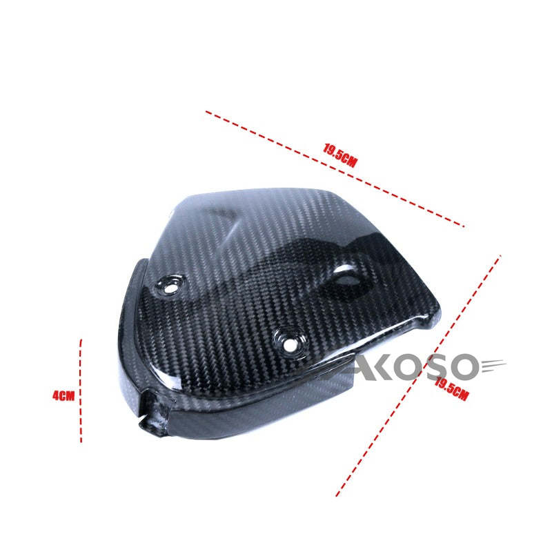 AKOSO 2021-2023 Aprilia RS660 Carbon Fiber Windscreen Windshield Accessories Bracket Panel