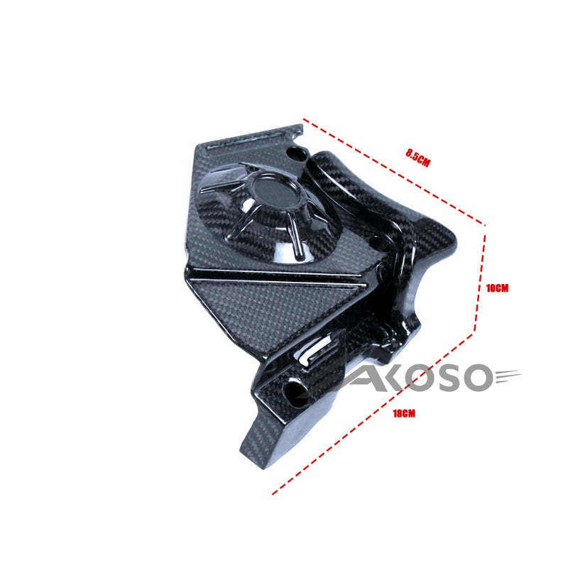 AKOSO 2020-2023 Aprilia RS660 Carbon Fiber Motorcycle Sprocket Cover Fairing