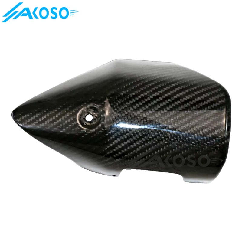 AKOSO 2016-2021 Yamaha MT10 FZ10 Carbon Fiber Exhaust Muffler Pipe Heat Shield Guard Cover Motorcycle