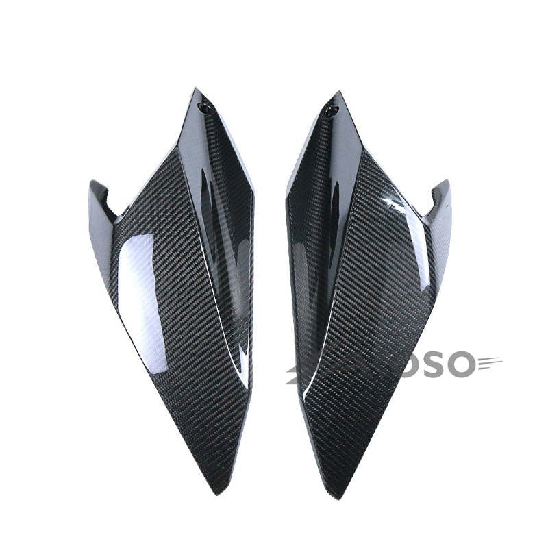 AKOSO KTM 1290 Super Duke R 2017-2019 Carbon Fiber Motorcycle Accessories Fuel Tank Side Panels