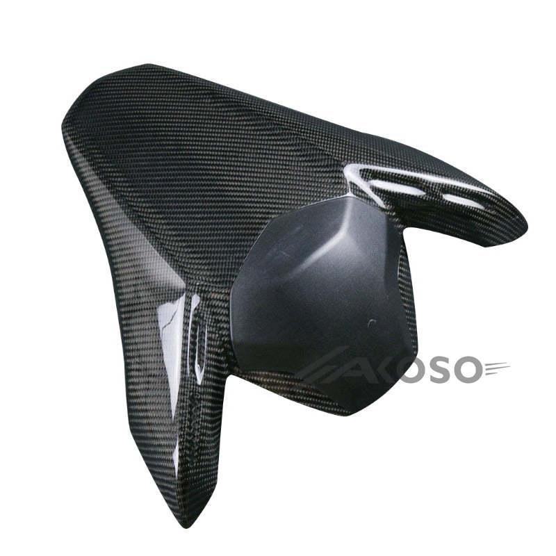 AKOSO 2017-2019 Kawasaki Z900 Carbon Fiber Motorcycle Rear Passenger Seat Cowl Tail Pillion Seat Cover