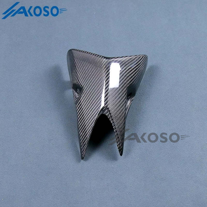 AKOSO 2014+ Kawasaki Z1000 Carbon Fiber Motorcycle Exhaust Pipe Heat Shield Cover Guard Fairing