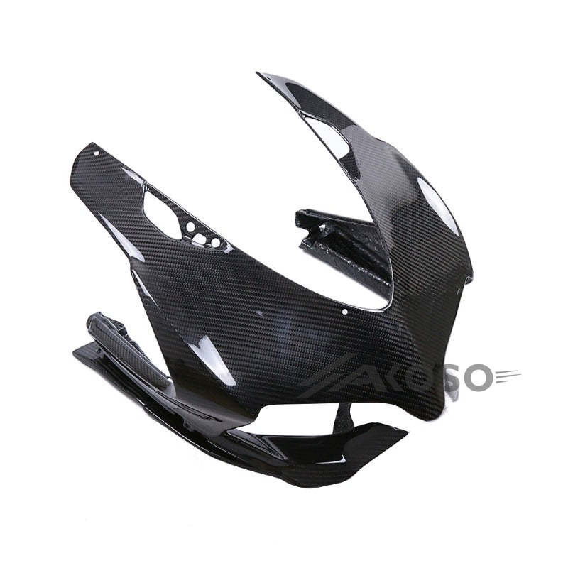 AKOSO Ducati panigale 1199 1299 Carbon Fiber Motorcycle Accessories Front Fairing