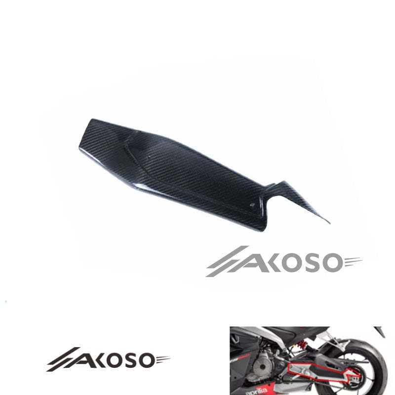 AKOSO 2021-2024 Aprilia RS660 Tuono 660 Carbon Fiber Motorcycle Left Swingarm Guard Protector Fairings