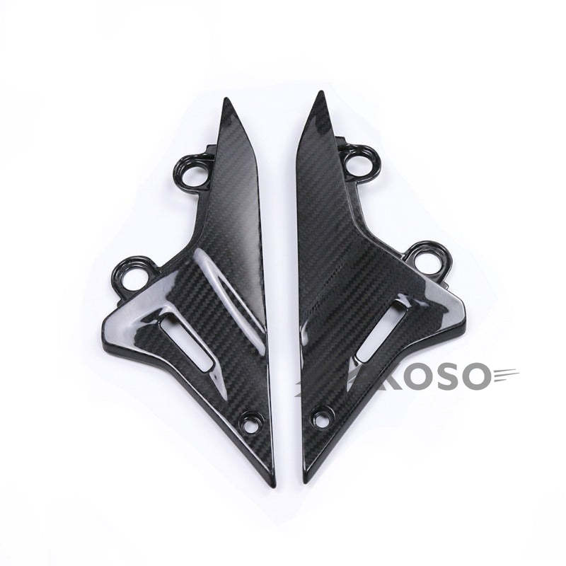 AKOSO 2023-2024 CFMOTO 800NK Carbon Fiber Fender Motorcycle Connected Lower Decorative Panel Cover