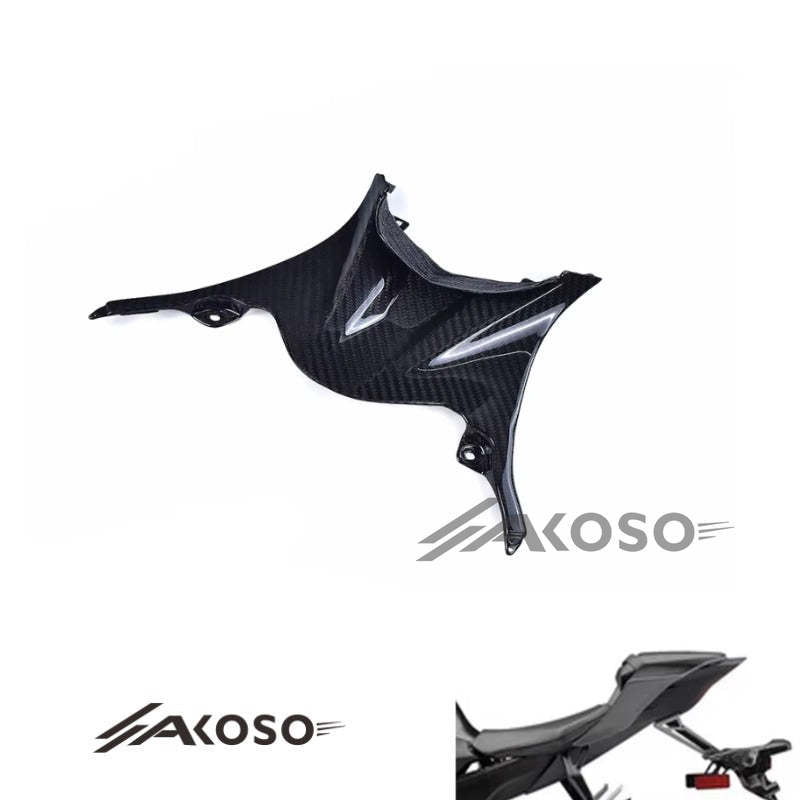 AKOSO 2017-2024 Yamaha R6 Carbon Fiber Motorcycle Upper Tail Fairing Cowl