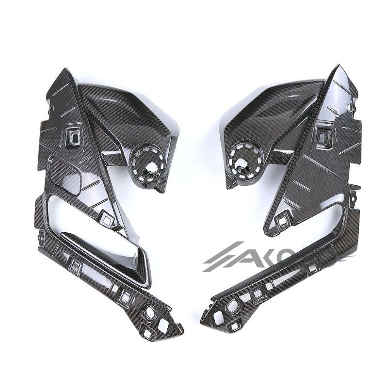 AKOSO 2021-2023 BMW R1250RS R 1250 RS Carbon Fiber Motorcycle Tank Lower Frame Side Panels Fairing