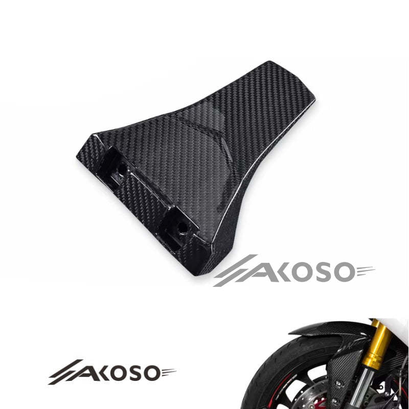 AKOSO 2022-2024 Yamaha R3 Carbon Fiber Front Fender Bracket Cover Lower Front Fairing Kits