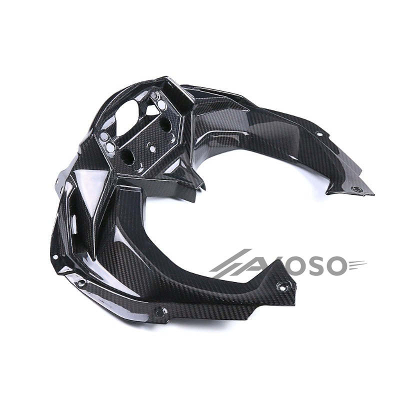 AKOSO 2020+ Kawasaki Ninja ZX-4R ZX-4RR ZX25R Carbon Fiber Motorcycle Dashboard Dash Panel Front Cover Fairing