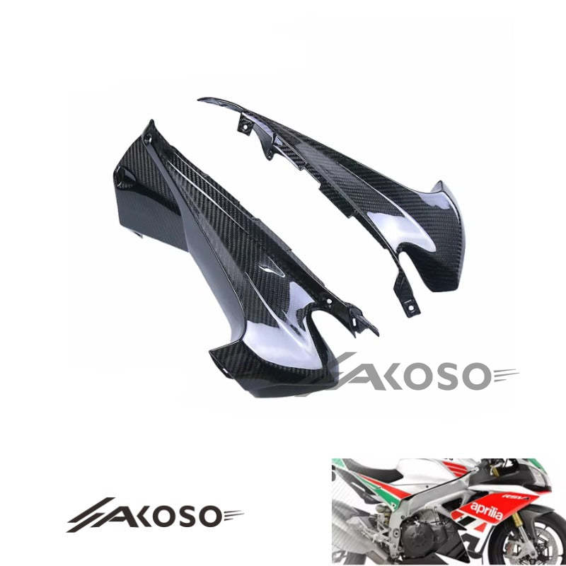 AKOSO 2009-2020 Aprilia RSV4 Carbon Fiber Dash Side Panels Motorcycle Accessories