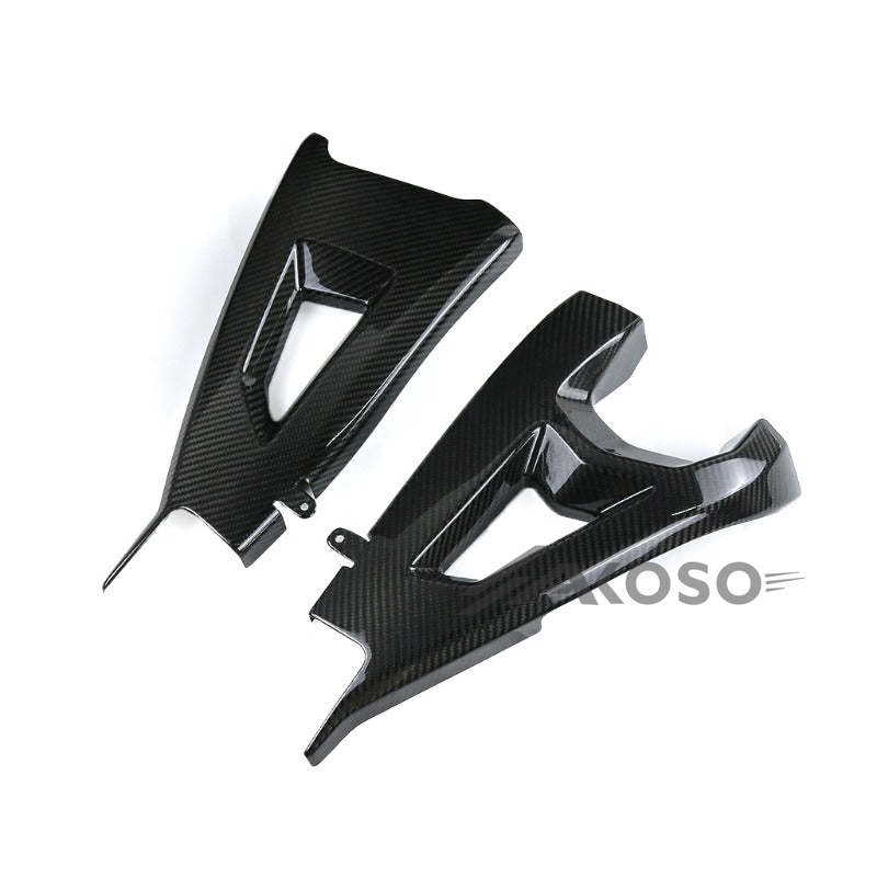 AKOSO 2016-2020 Kawasaki ZX10R ZX-10R Carbon Fiber Rear Swing Arm Fairing Swingarm Cover