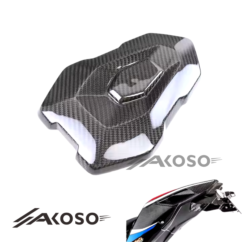 AKOSO 2021-2024 BMW S1000R Carbon Fiber Motorcycle Rear Seat Back Cover Tail Fairing Cowl