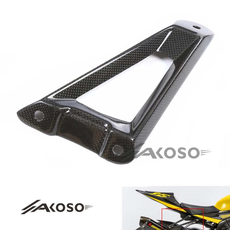 AKOSO 2019-2022 BMW S1000RR Carbon Fiber Exhaust Pipe Hanger Bracket Connect Support