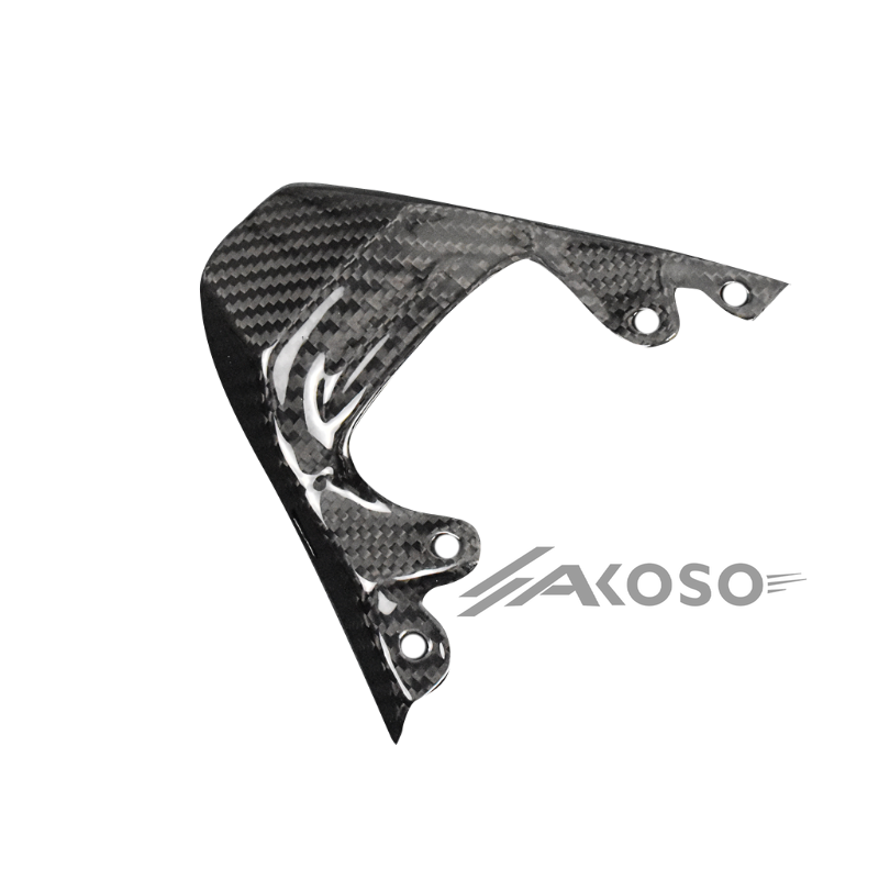 AKOSO 2019-2024 Kawasaki ZX-6R Carbon Fiber Rear Seat Tail Light Cover Motorcycle Fairing Cowl