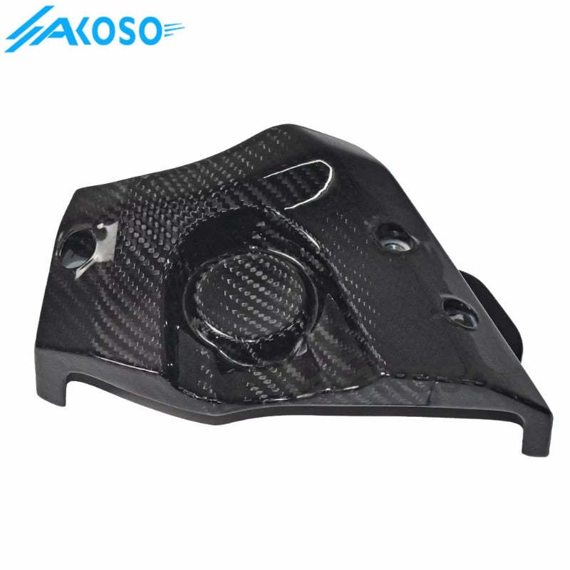 AKOSO Yamaha MT07 FZ07 2018-2022 Carbon Fiber Engine Cover Front Chain Case Guard Sprocket Fairing