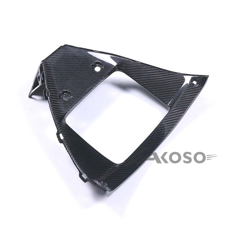 AKOSO 2015-2024 Yamaha R1 R1M Carbon Fiber Motorcycle Radiator Guard V-Panel Protector Fairing Kit