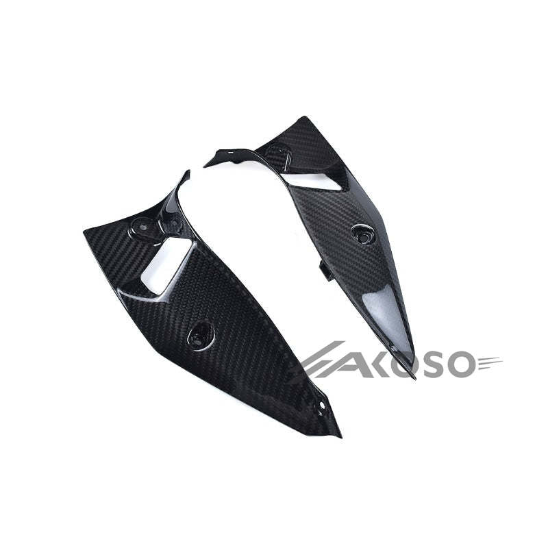 AKOSO 2020-2024 Kawasaki Z900 Carbon Fiber Motorcycle Front Inner Vent Side Cover Fairing Kit