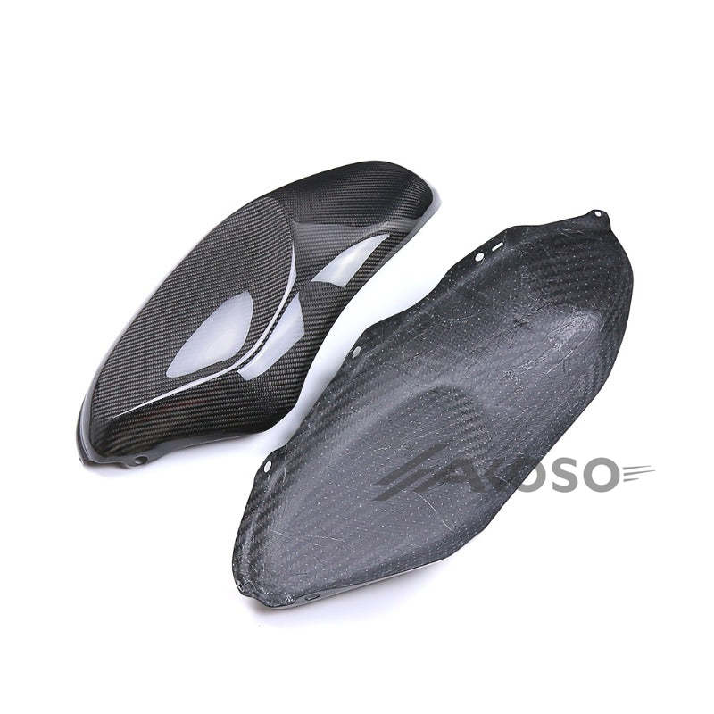 AKOSO 2016+ Yamaha XSR 900 Carbon Fiber Side Tank Cover Protectors