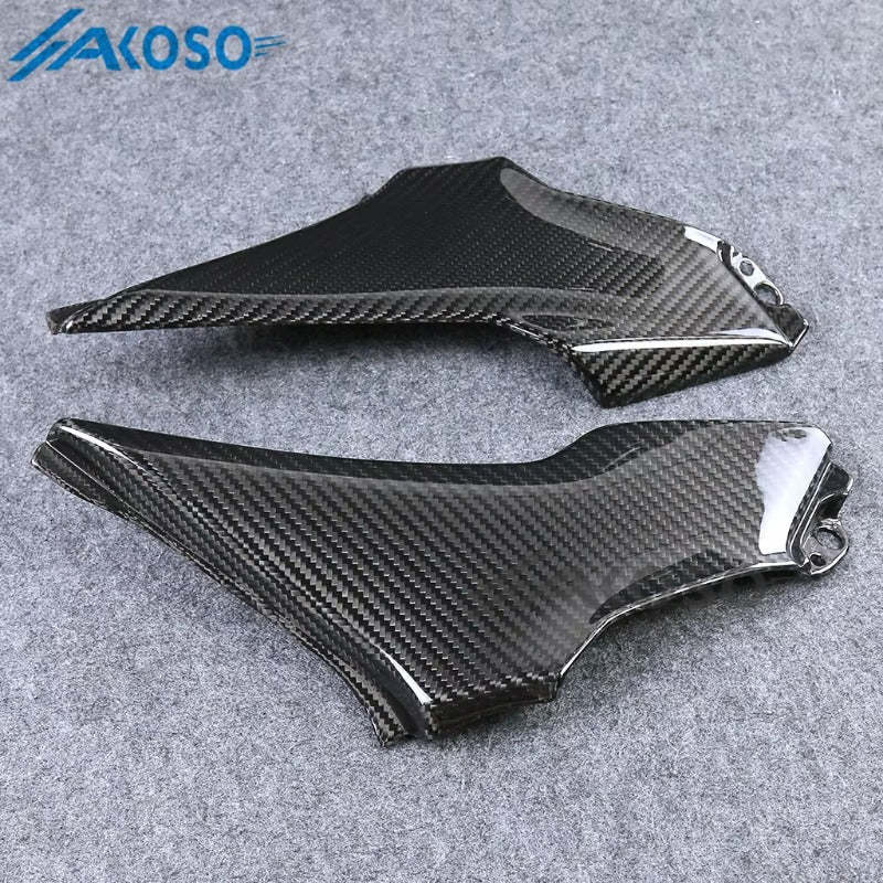 AKOSO 2020-2024 Kawasaki Z900 Carbon Fiber Motorcycle Seat Side Frame Cover Side Panel Fairing