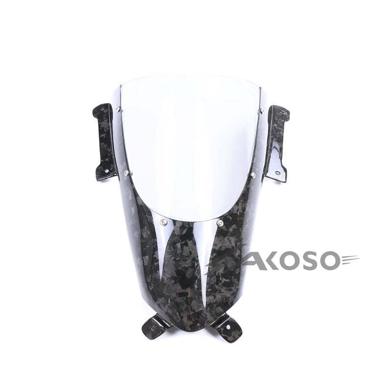 AKOSO 2018+ Ducati Panigale V4 V4S V4R Carbon Fiber Windshield Windscreen