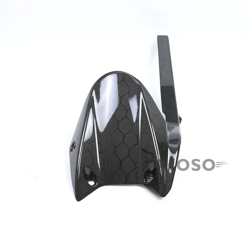 AKOSO 2017+ Triumph Street Triple 765 RS Carbon Fiber Rear Fender Motorcycle Accessories