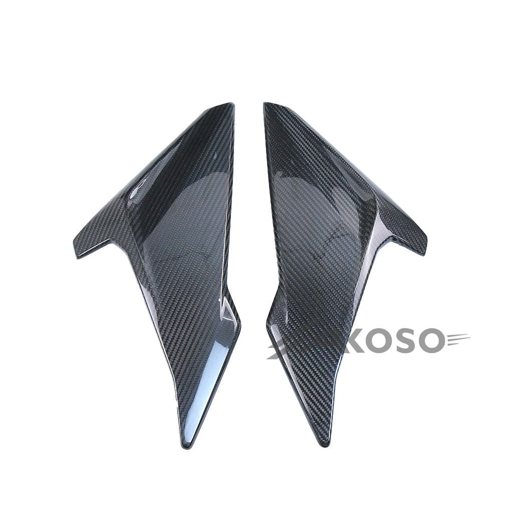 AKOSO 2014-2020 BMW S1000R Carbon Fiber Motorcycle Fuel Tank Side Panels Fairings