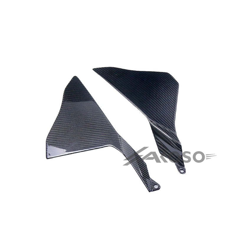 AKOSO 2015-2019 Yamaha YZF R1 R1M Carbon Fiber Parts Motorcycle Small Side Panels