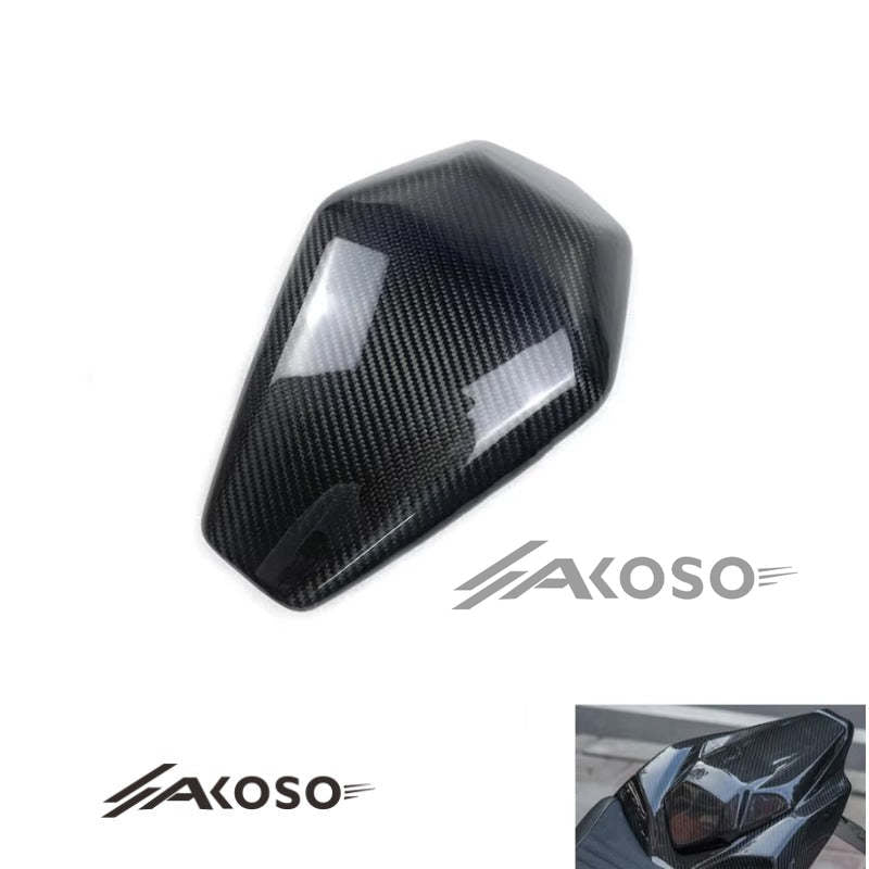 AKOSO 2016-2020 Kawasaki Ninja ZX10R ZX-10R Carbon Fiber Rear Seat Cover Cowl Fairing