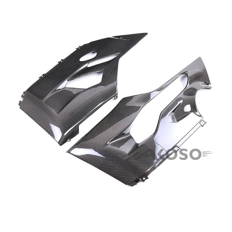 AKOSO Ducati Panigale 899 959 1199 1299 Carbon Fiber Lower Side Fairing Belly Pan