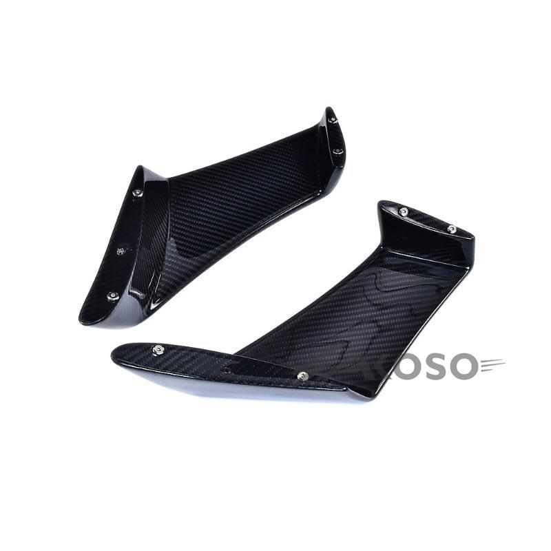 AKOSO 2009-2021 Aprilia RSV4 RF Full Cabon Fiber Aerodynamics Winglets Side Panels