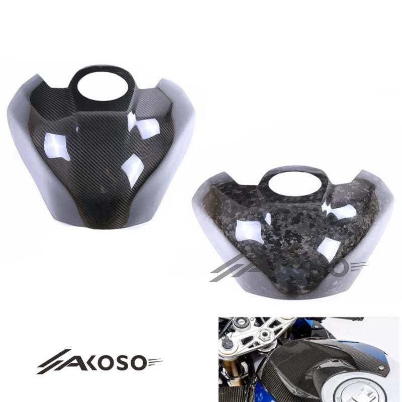 AKOSO 2019-2022 BMW S1000RR Carbon Fiber Fairing Motorcycle Full Tank Cover Protector