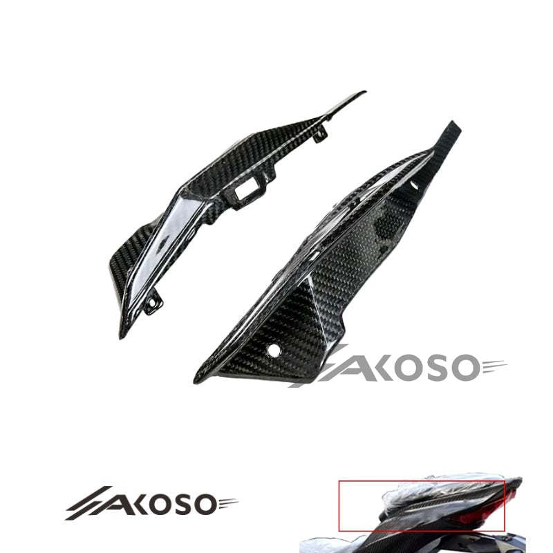 AKOSO 2020-2024 Kawasaki Ninja ZX-25R Carbon Fiber Rear Tail Seat Side Panel Cover Fairing