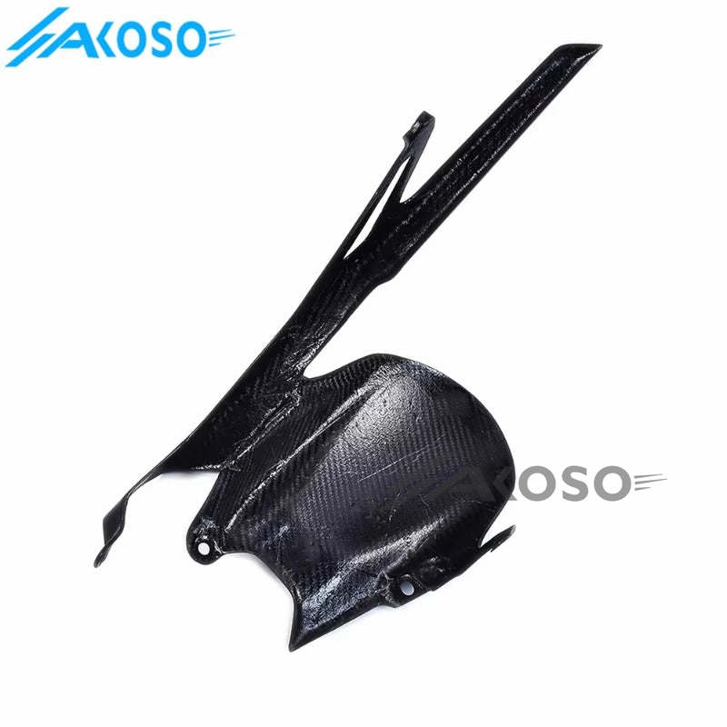 AKOSO Yamaha MT09 FZ09 2021- 2024 Carbon Fiber Rear Fender Splash Mud Dust Guard Mudguard Rear Hugger