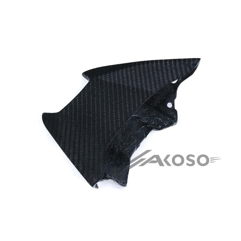 AKOSO Yamaha R6 2017-2024 Carbon Fiber Under Belly Panels Winglet Front Low Fairing