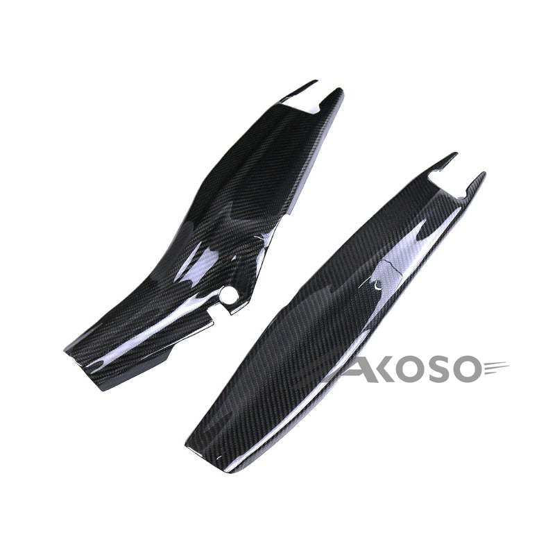 AKOSO 2019+ Honda CB650R CBR650R Carbon Fiber Rear Swingarm Swing Arm Cover Panel Cowling Protectors