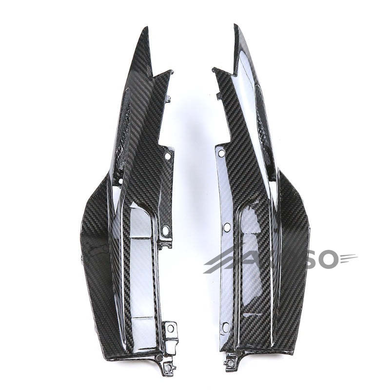 AKOSO 2014-2020 Yamaha MT09 FZ09 MT-09 FZ-09 Carbon Fiber Motorcycle Rear Tail Inside Cover Cowl Fairing Panel