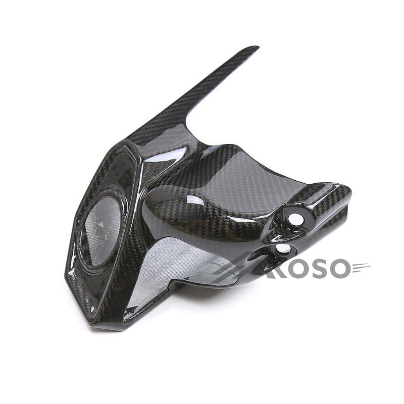 AKOSO 2021-2023 Aprilia GPR250R Carbon Fiber Motorcycle Exhaust Pipe Heat Shield Cover Muffler Protector Guard