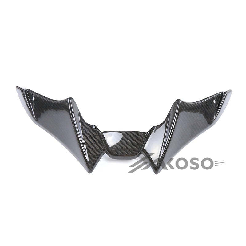 AKOSO 2021-2024 Yamaha MT09 FZ09 Carbon Fiber Front Beak Extension Cover Wing Spoiler