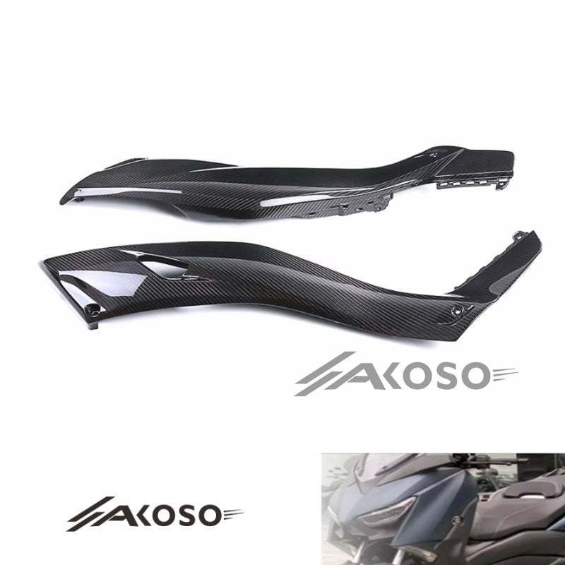 AKOSO 2017-2024 Yamaha XMAX 250 300 Carbon Fiber Side Panel Fairings Motorcycle