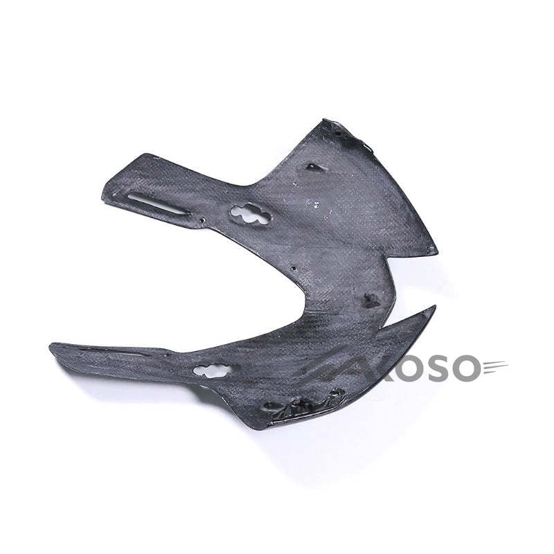 AKOSO 2021-2024 Honda CBR1000RR-R Carbon Fiber Front Nose Upper Headlight Cover Cowl Fairing Motorcycle