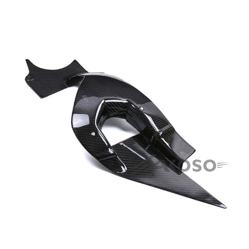 AKOSO 2015-2024 Kawasaki Ninja H2 H2R Carbon Fiber Motorcycle Swing Arm Guard Protector Fairing Swingarm Cover