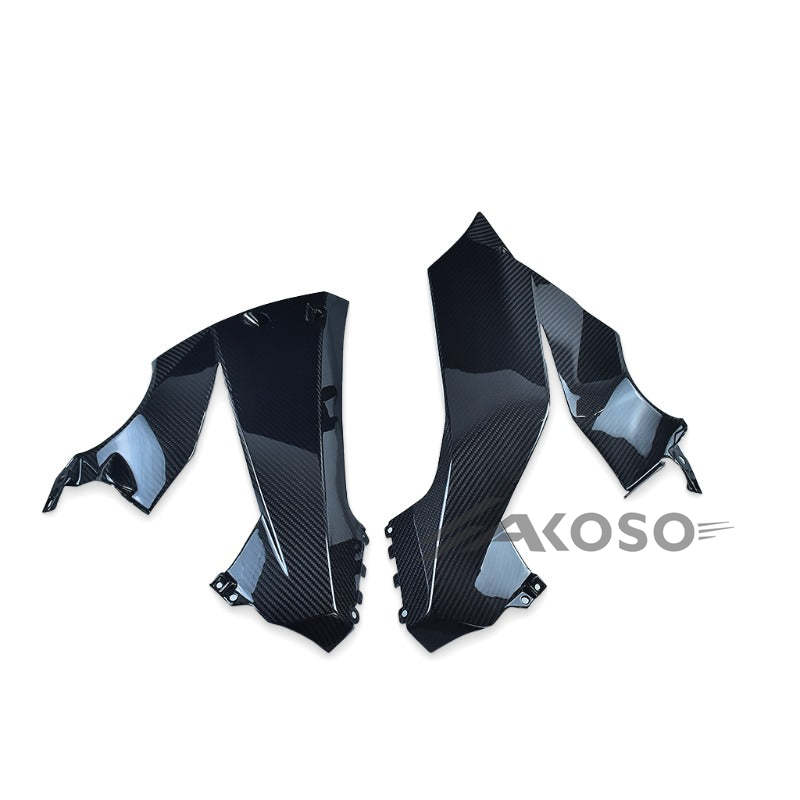 AKOSO 2019+ Honda CB650R CBR650R Carbon Fiber Belly Pan Engine Spoiler Lower Fairing Body Frame Panel