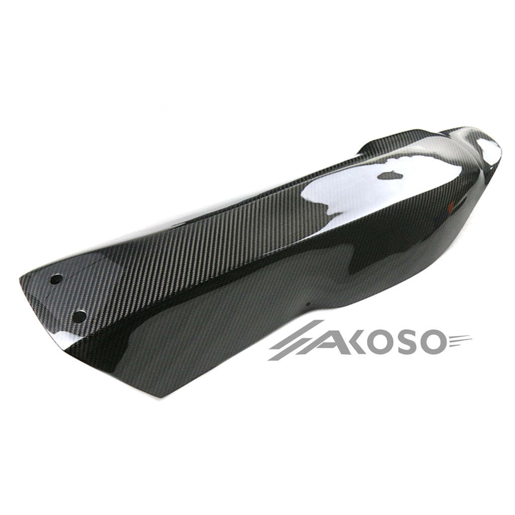 AKOSO 2016-2020 Kawasaki Ninja ZX10R ZX-10R Carbon Fiber Motorcycle Accessories Lower Chassis Cover Race Belly Pan