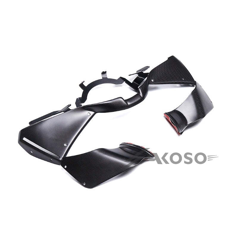 AKOSO 2021-2024 Honda CBR1000RR-R Carbon Fiber Fixed Wings Air Deflector Aerodynamic Winglets Spoiler