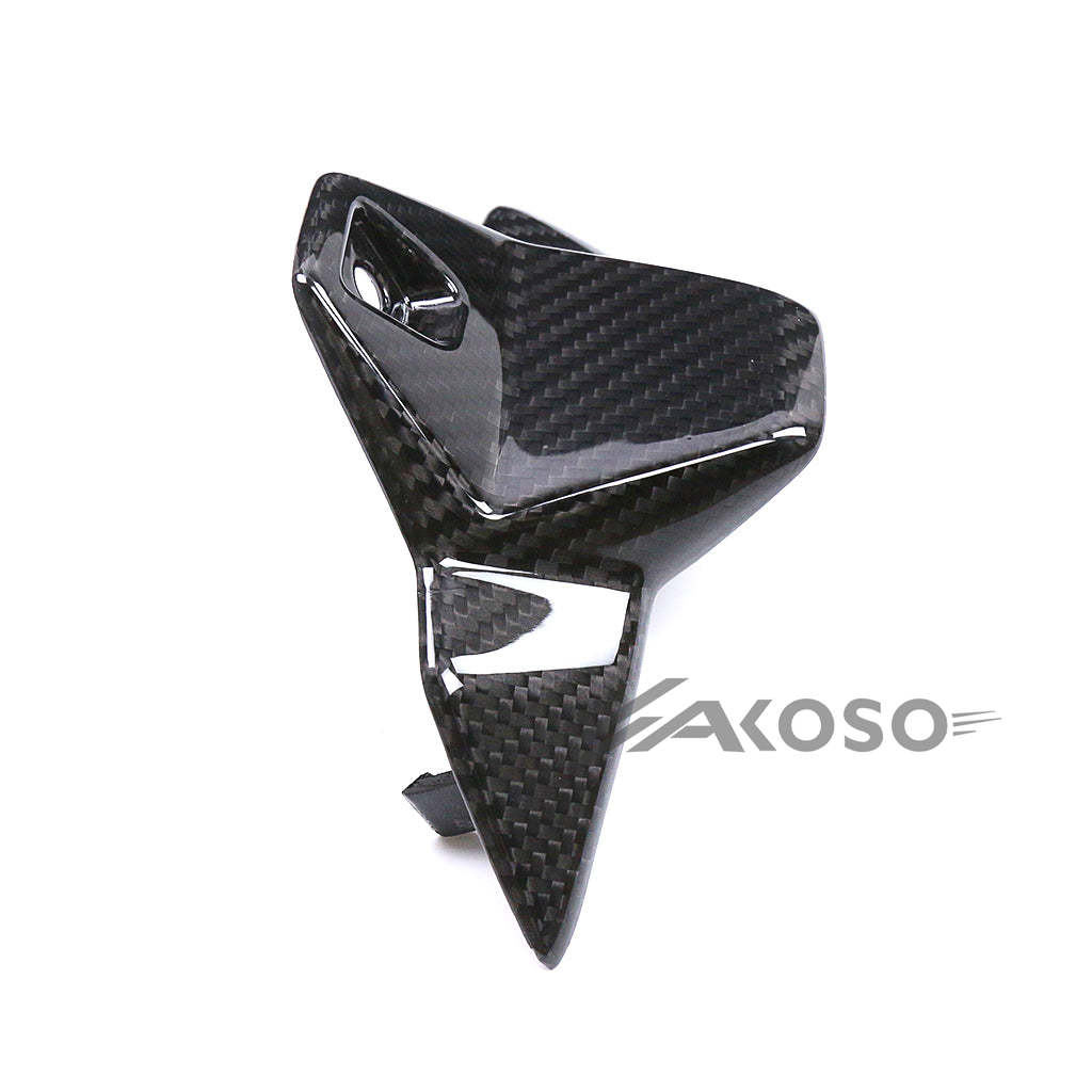 AKOSO 2021-2024 BMW S1000R Carbon Fiber Twill Weave Motorcycle Front Fairing