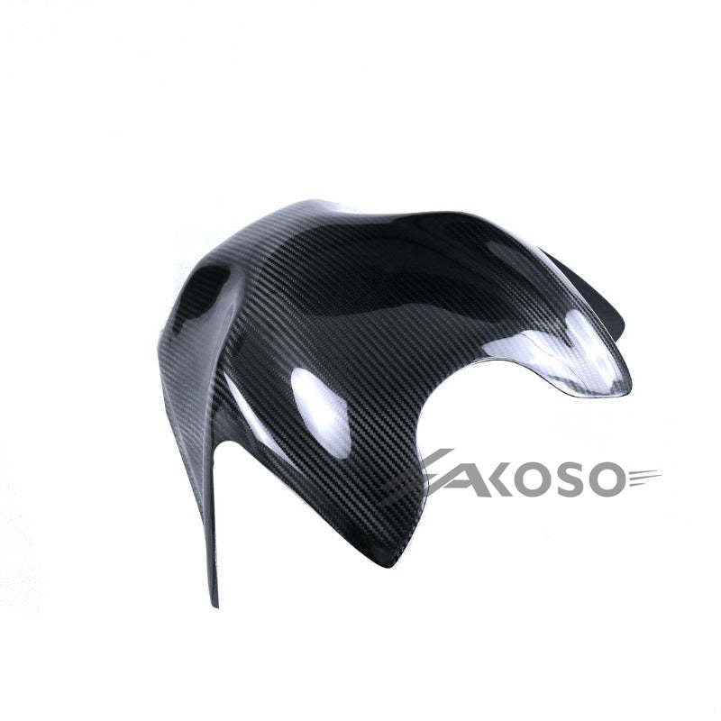 AKOSO 2015-2024 Kawasaki Ninja H2 H2R Carbon Fiber Motorcycle Fuel Tank Cover Fairing