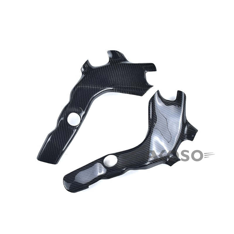 AKOSO 2020-2024 Kawasaki Ninja ZX-25R Carbon Fiber Motorcycle Accessories Frame Cover Side Fairing