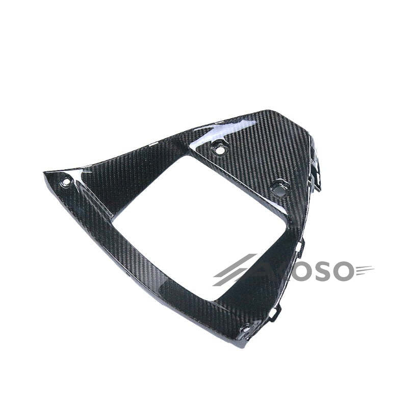 AKOSO 2015-2024 Yamaha R1 R1M Carbon Fiber Motorcycle Radiator Guard V-Panel Protector Fairing Kit