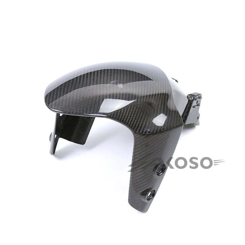 AKOSO 2021-2024 Yamaha MT09 FZ09 Carbon Fiber Front Hugger Fender Splash Mud Dust Guard Mudguard